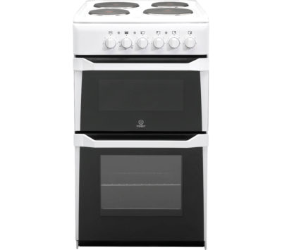 INDESIT IT50EWS Electric Solid Plate Cooker - White INDESIT IT50EWS Electric Solid Plate Cooker - White